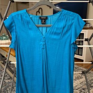 Jones New York Turquoise Blouse